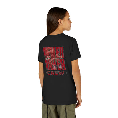 Never Waver Crew Leopard Youth Short Sleeve Tee