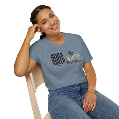 Never Waver I'll Bring The Bougie Unisex Softstyle T-Shirt