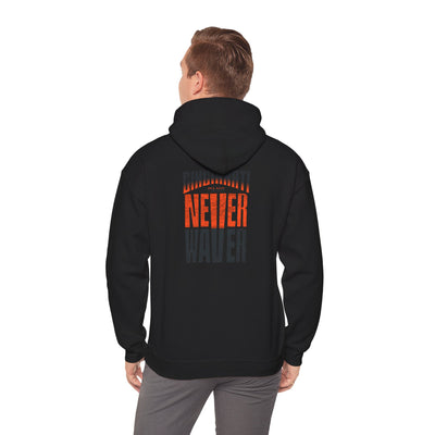 Cincinnati Fans Never Waver Hoodie - Unisex Heavy Blend Sweatshirt