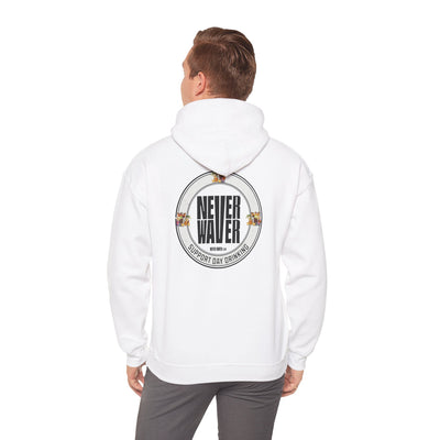 Support Day Drinking Never Waver Unisex Heavy Blend™ Hooded Sweatshirt