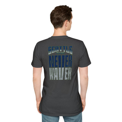 Seattle Fans Never Waver Unisex Softstyle T-Shirt