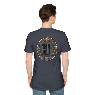 Never Waver Beer Made Me Do It Unisex T-Shirt - Design