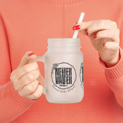 Never Waver Mamacita Needs a Margarita Jar with Straw - Perfect Gift for Mother's Day or Independence Day