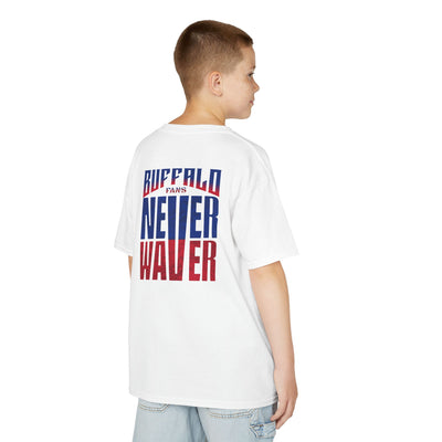 Buffalo Fans Never Waver Kids Heavy Cotton™ Tee