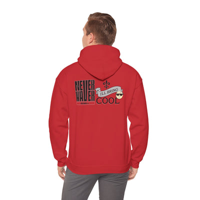 "Never Waver I'll Bring The Cool" Inspirational Unisex Hoodie