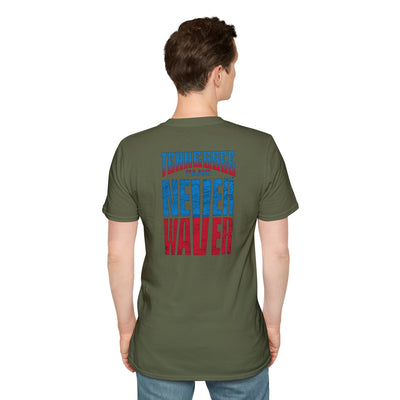 Tennessee Fans Never Waver Unisex Softstyle T-Shirt
