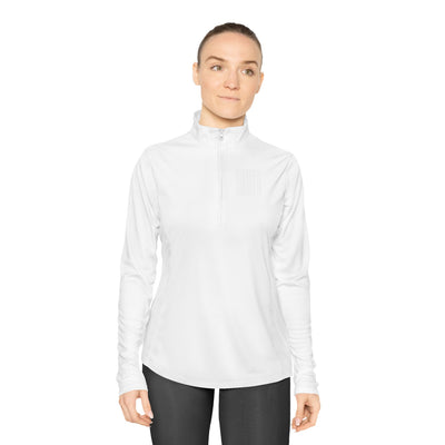 Never Waver Ladies Quarter-Zip Pullover - Stylish Activewear for Workout and Everyday Comfort