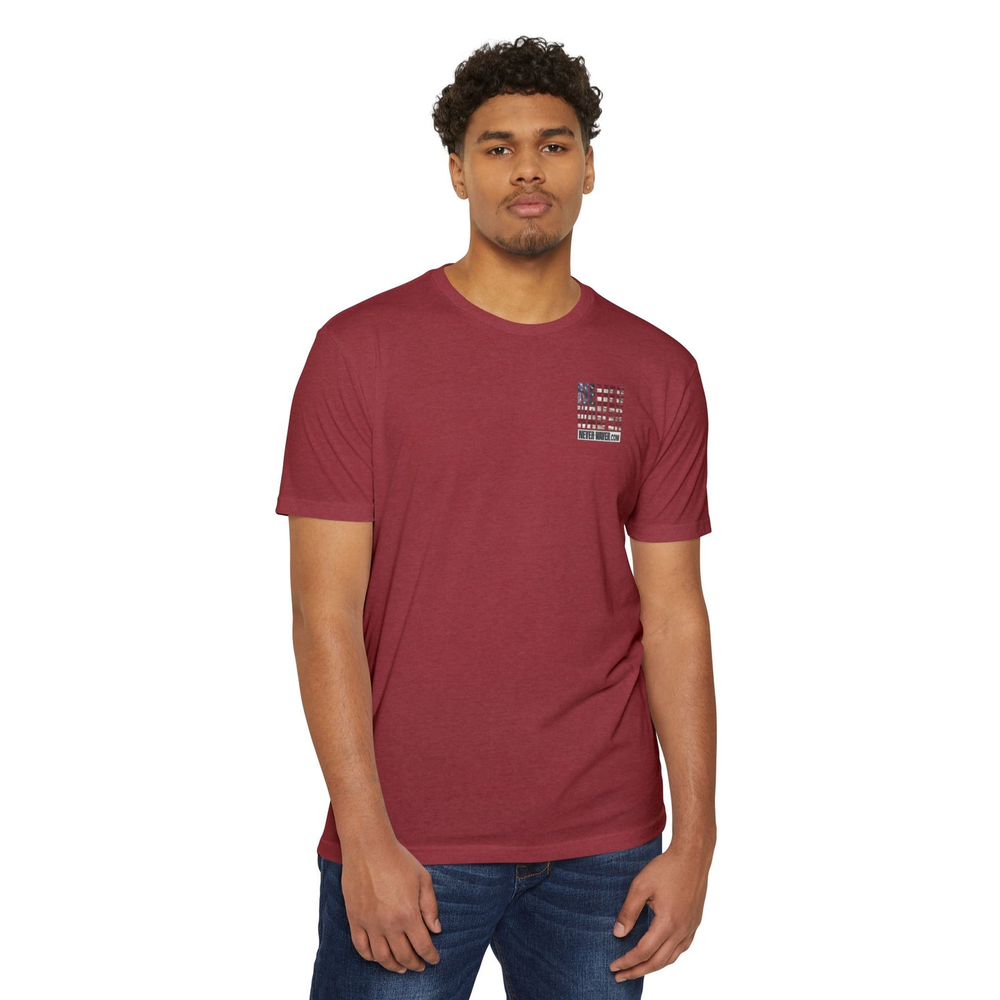 Never Waver Definition Men’s Crew T-Shirt