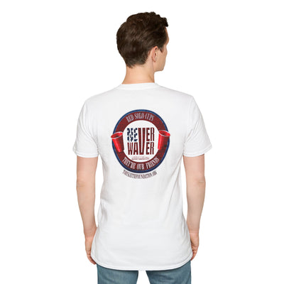 'Red Solo Cups Never Waver They Are Our Friends' with profits going to the Toby Keith Foundation. Unisex soft style T-shirt