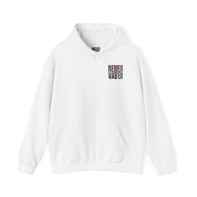 Atlanta Fans Never Waver Leopard Football Sweatshirt Unisex Heavy Blend™ Hoodie