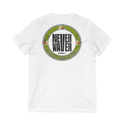 Never Waver Tequila, Tacos, & Friends T-Shirt Unisex V-Neck Tee