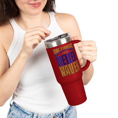 Baltimore Fans Never Waver Insulated Travel Mug, 40oz