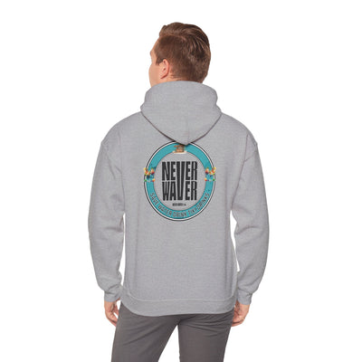 Eco-Friendly Unisex Hoodie: "Never Waver Save Water Drink Tiki Drinks"