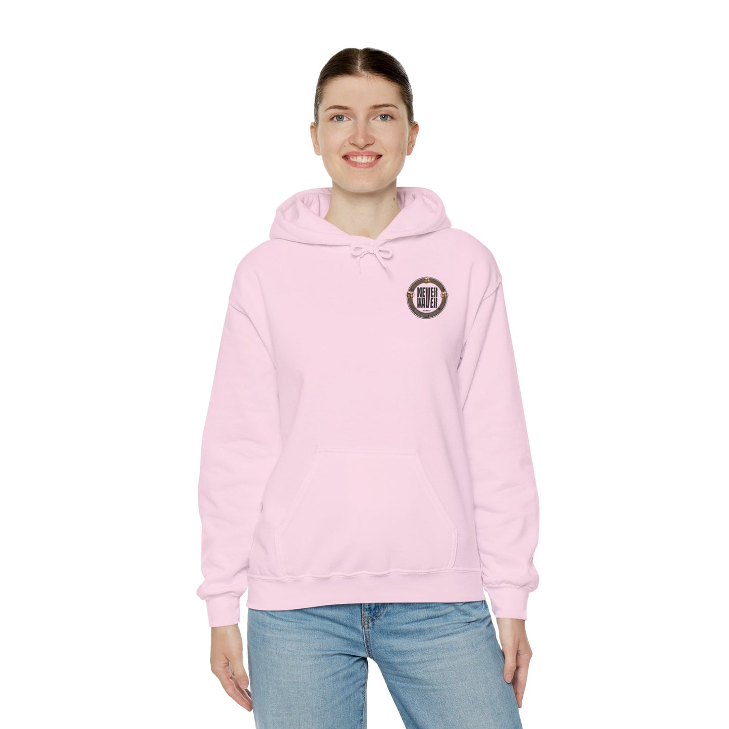 Never Waver Beer Made Me Do It Unisex Heavy Blend™ Hooded Sweatshirt - Cozy Comfort for Everyday Adventures