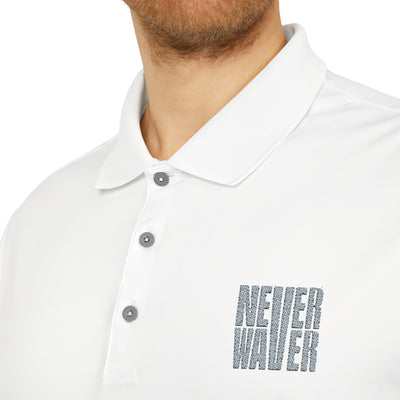 adidas Unisex Performance Polo - 'Never Waver' Athletic Shirt
