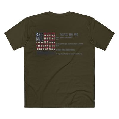 Never Waver Definition Men's Staple Tee