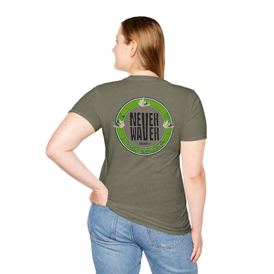 Never Waver Drink Drank Drunk Unisex Soft style T-Shirt