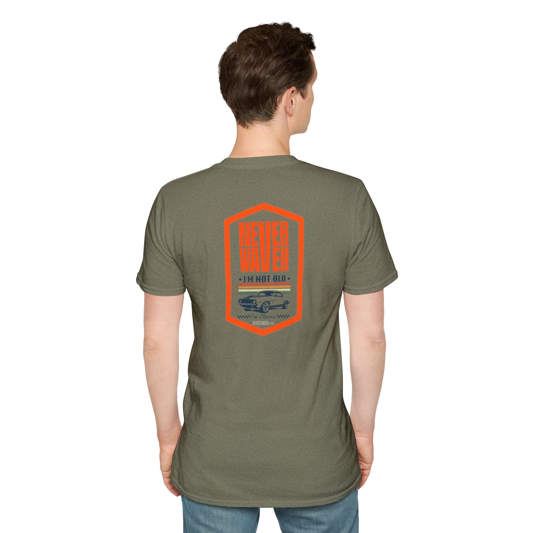 Never Waver I'm not old I'm a classic Unisex Soft style T-Shirt