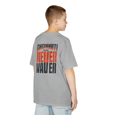 Cincinnati Fans Never Waver Kids Heavy Cotton™ Tee