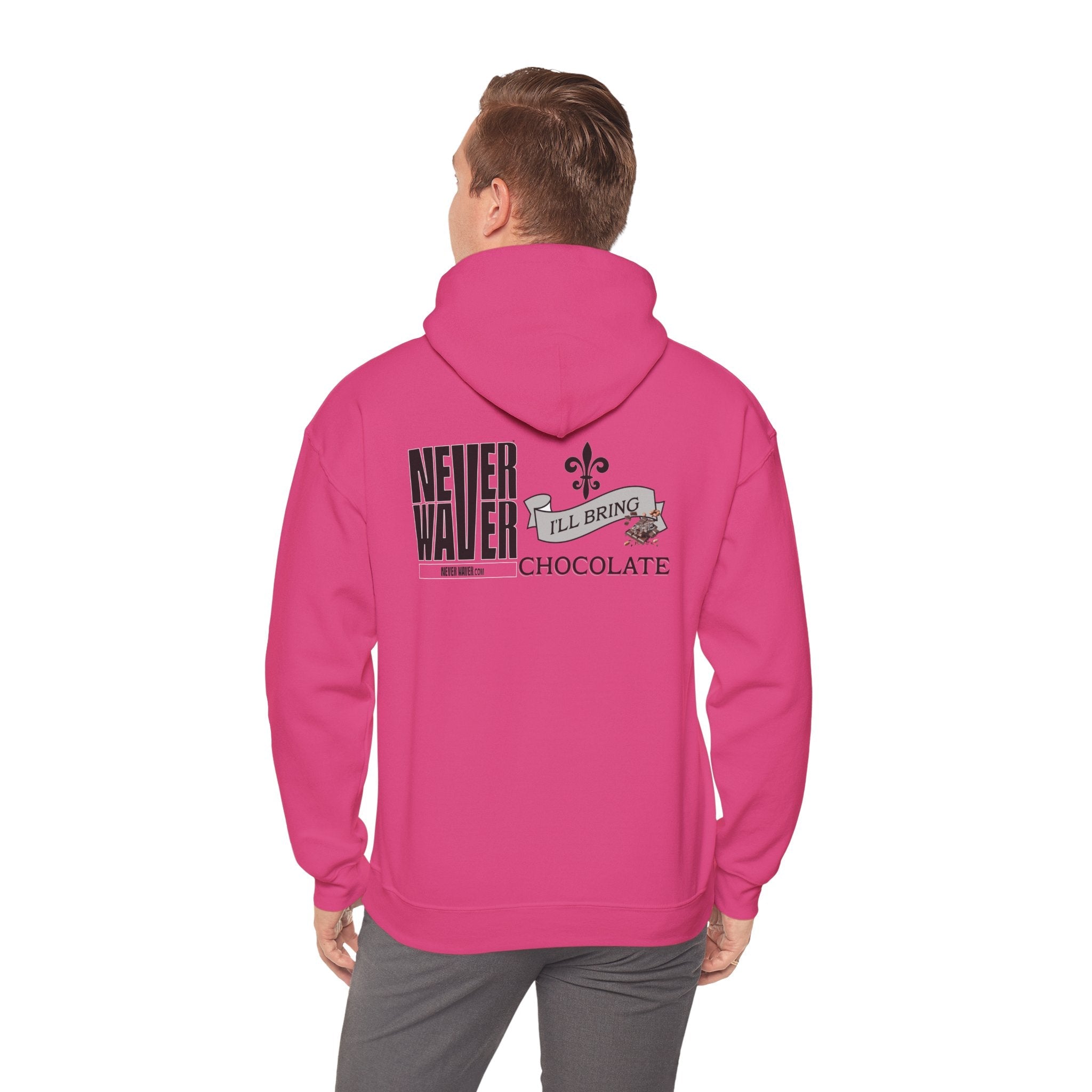 Never Waver I'll Bring The Chocolate Inspirational Unisex Hoodie