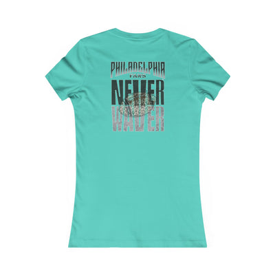 Philadelphia Fans Never Waver W-Leopard Football Women's Favorite Tee