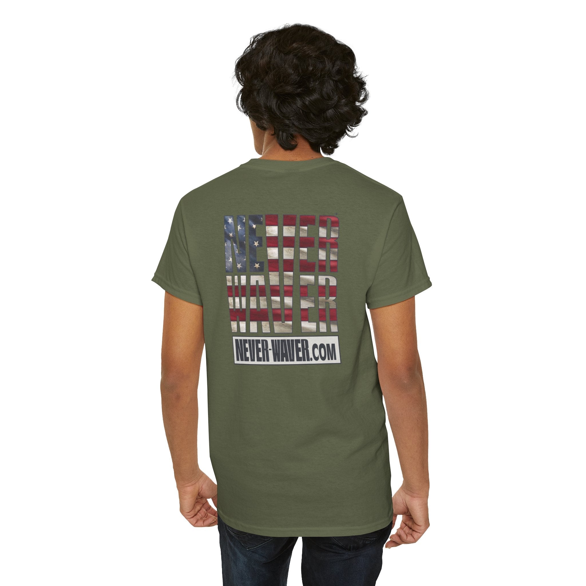 Never Waver Unisex Heavy Cotton Tee