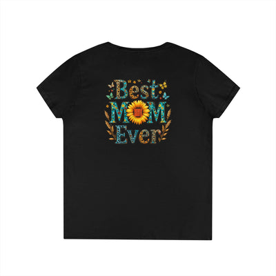Best Mom Ever V-Neck T-Shirt | Perfect Gift for Mother's Day | Casual Everyday Wear