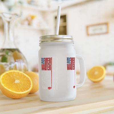 Never Waver Golf Mason Jar Cup - Perfect for Golf Lovers!
