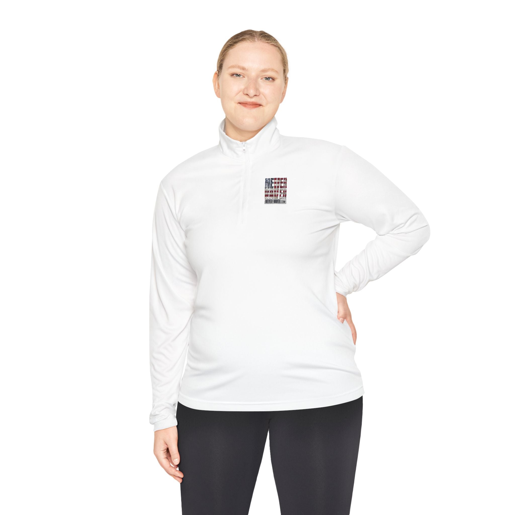 Never Waver Unisex Quarter-Zip Pullover