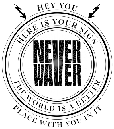 Never Waver The World Is A Better Place With You In It motivational clothing, inspirational apparel, positive mindset shirts, empowerment hoodies, Never Waver brand, motivational quotes shirts, self-growth apparel