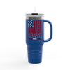Never Waver USA Insulated Travel Mug, 40oz