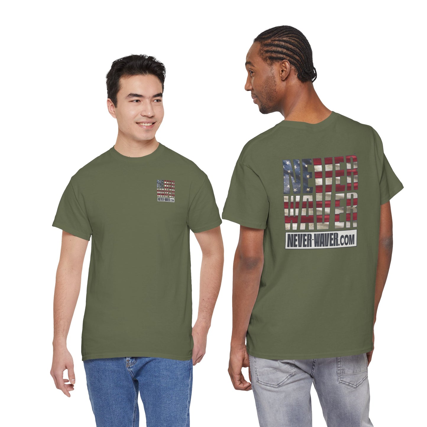 Never Waver Unisex Heavy Cotton Tee