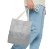 Never Waver Mamma Gray Leopard Tote Bag (AOP)