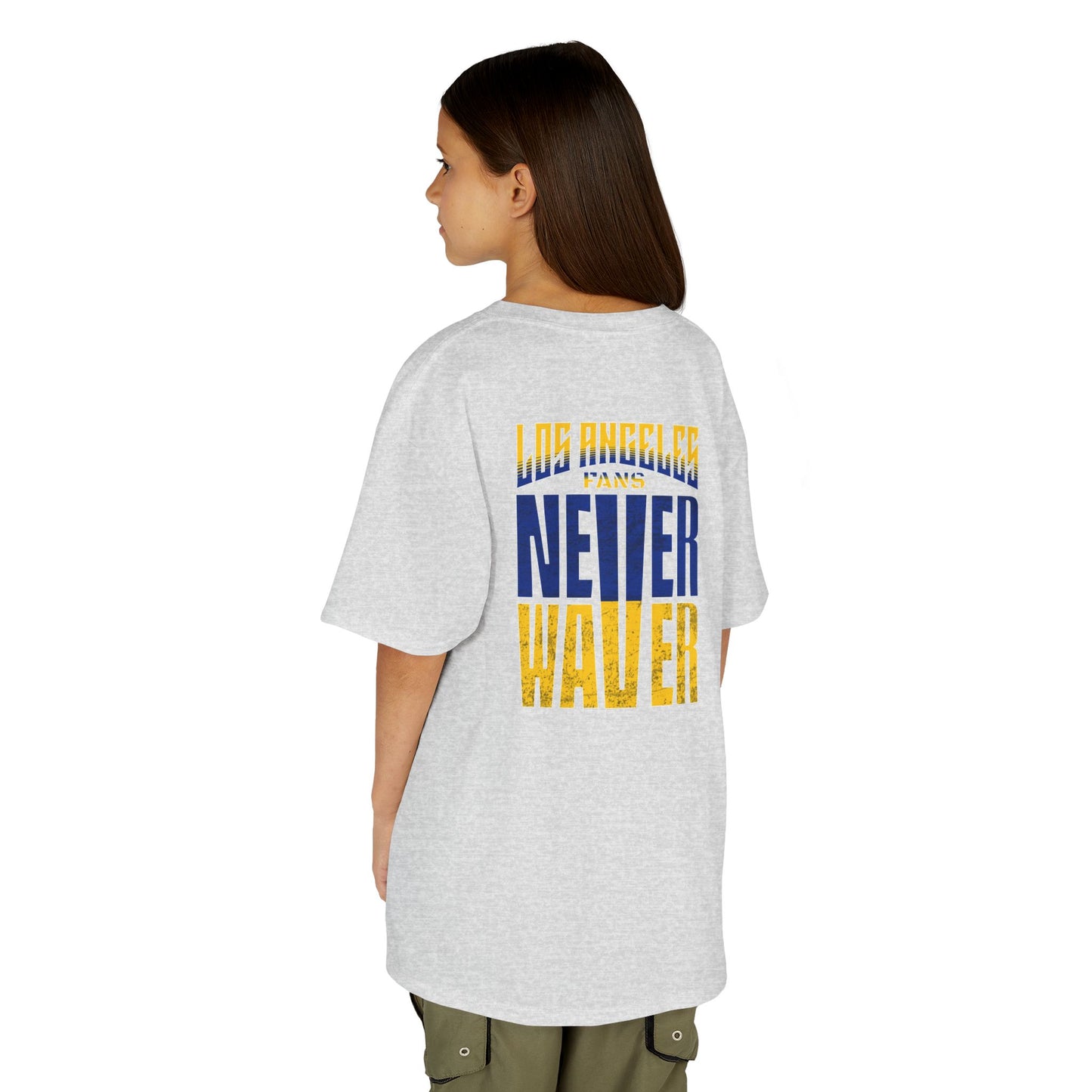 Los Angeles  Fans Never Waver Kids Heavy Cotton™ Tee