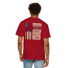 'Never Waver Husband Daddy Protector Hero ' Design Unisex Garment-Dyed T-Shirt