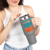 Miami Fans Never Waver Insulated Travel Mug, 40oz
