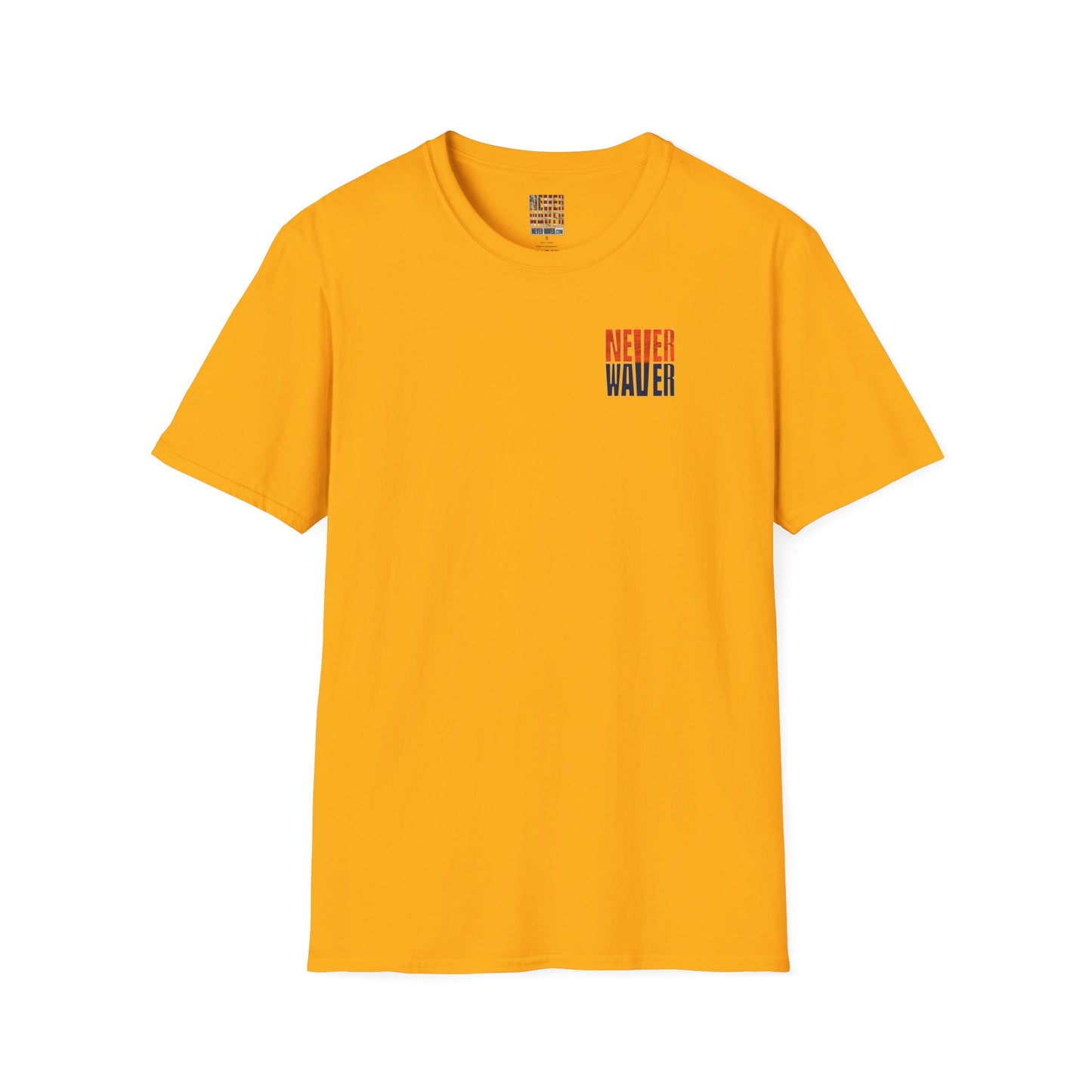 Denver Fans Never Waver Unisex Softstyle T-Shirt