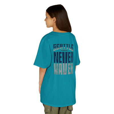 Seattle Fans Never Waver Kids Heavy Cotton™ Tee