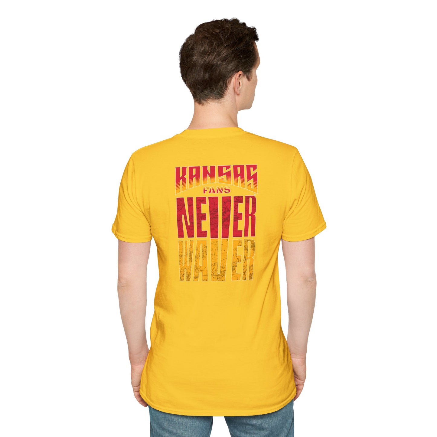 Kansas Fans Never Waver T-Shirt