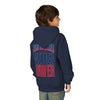 New England Fans Never Waver Youth Heavy Blend Hooded Sweatshirt