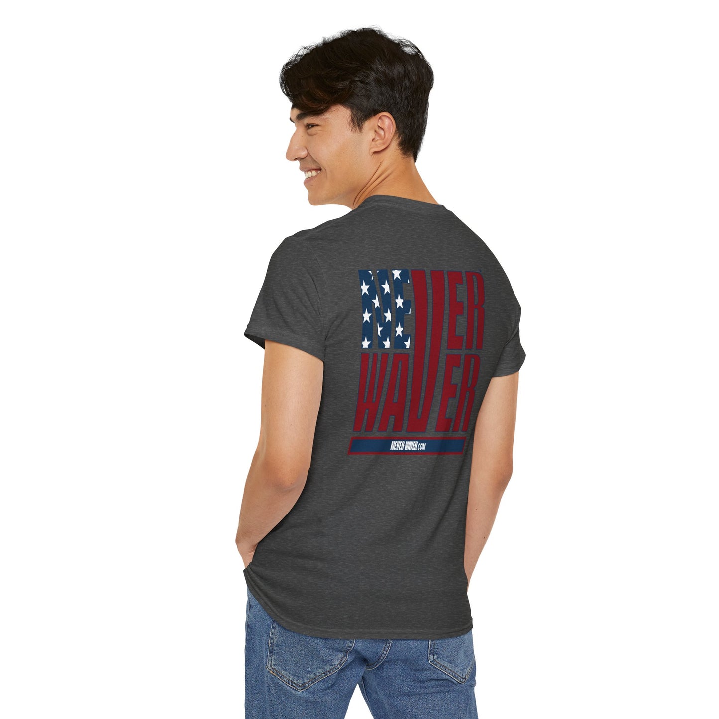 Never Waver Unisex Heavy Cotton Tee