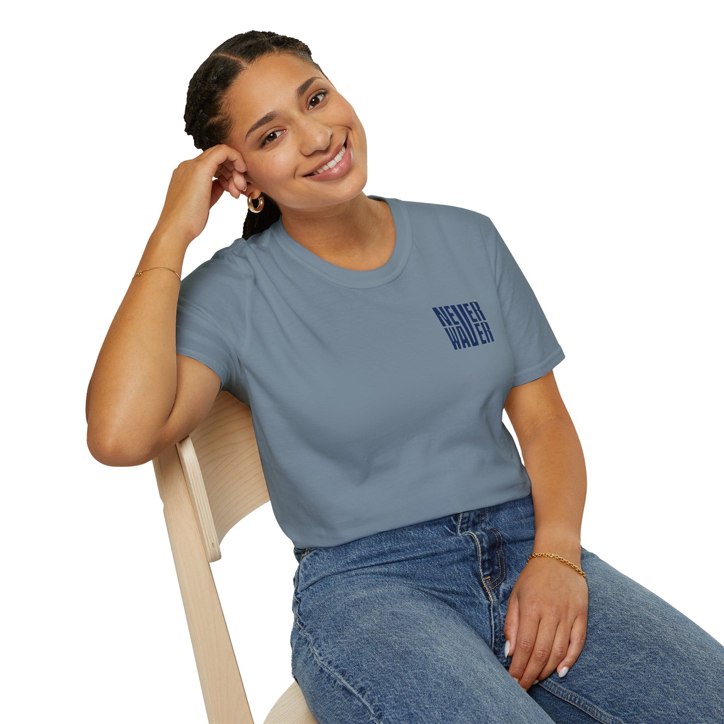 Indianapolis Fans Never Waver Unisex Softstyle T-Shirt