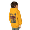 Atlanta Fans Never Waver Youth Heavy Blend Hooded Sweatshirt