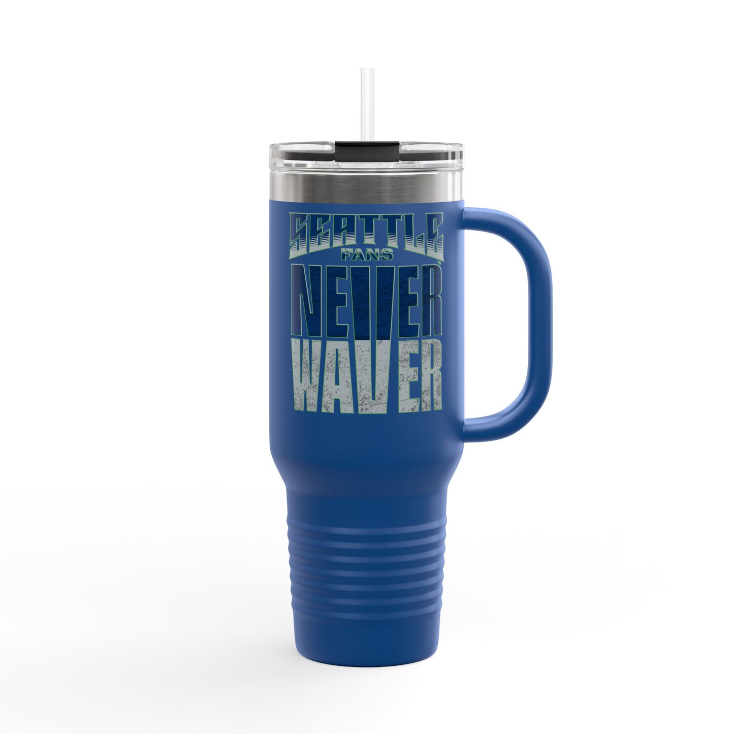 Seattle Fans Never Waver Insulated Travel Mug, 40oz