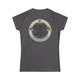 Never Waver Champagne Made Me Do It? Women's Soft Style Tee by Printify