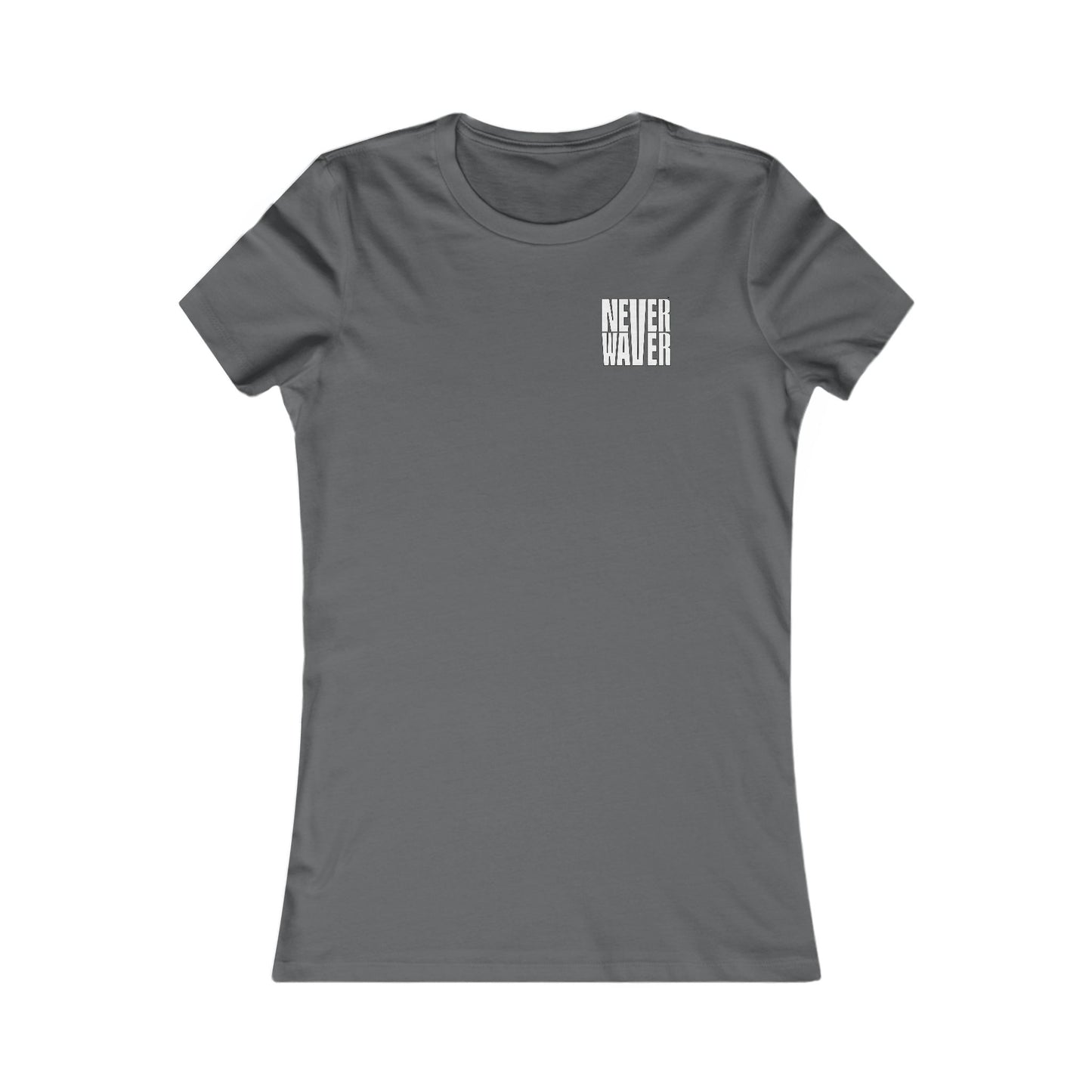 Never Waver I Don't Ride on the Crazy Train I Drive It Women's Favorite Tee