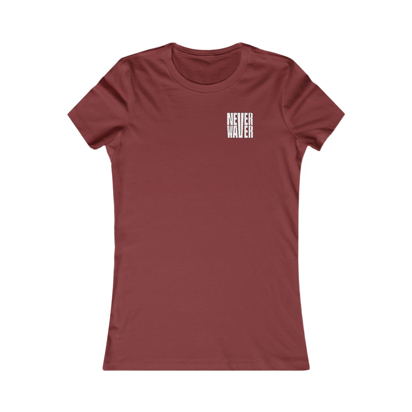Never Waver I Don't Ride on the Crazy Train I Drive It Women's Favorite Tee