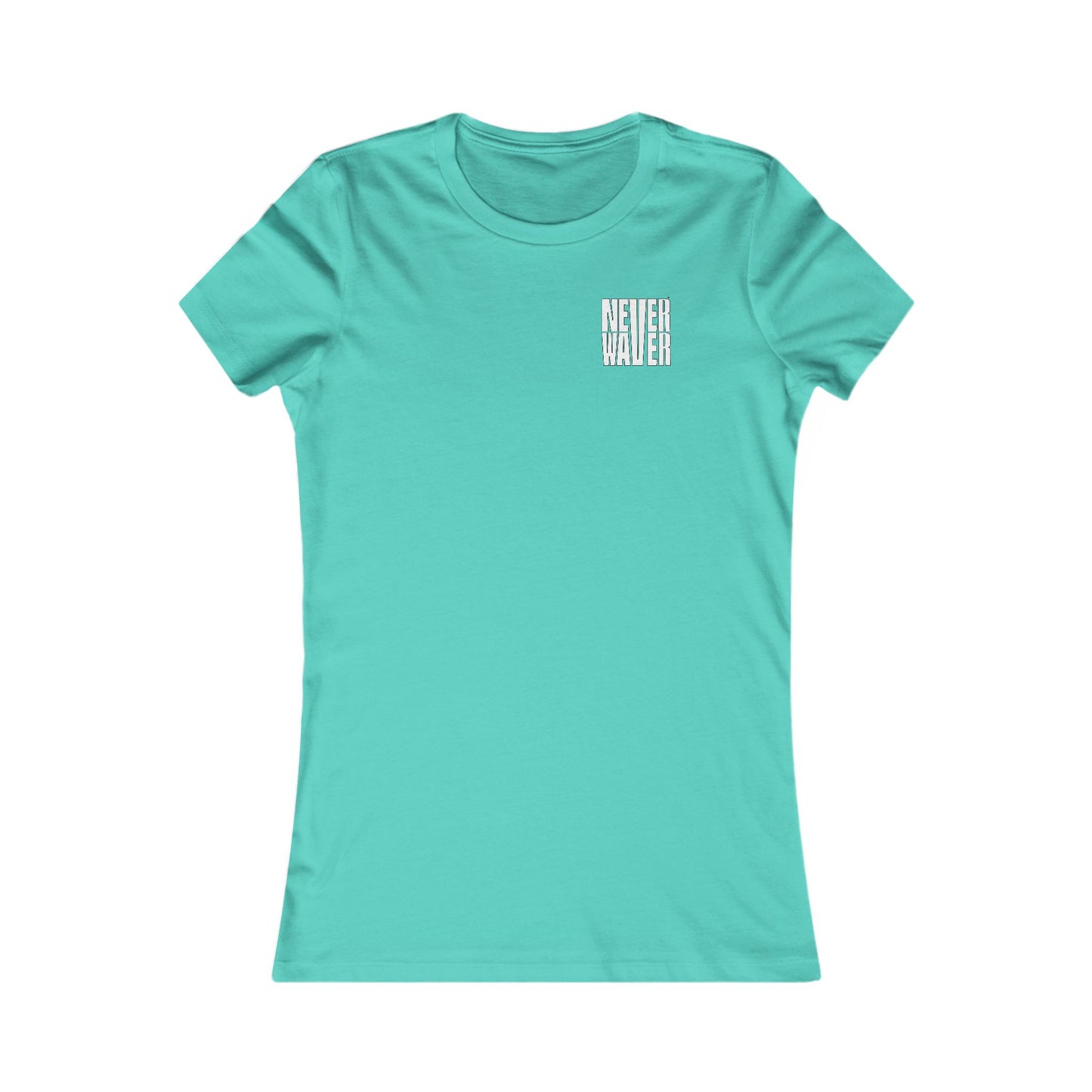 Never Waver I Don't Ride on the Crazy Train I Drive It Women's Favorite Tee