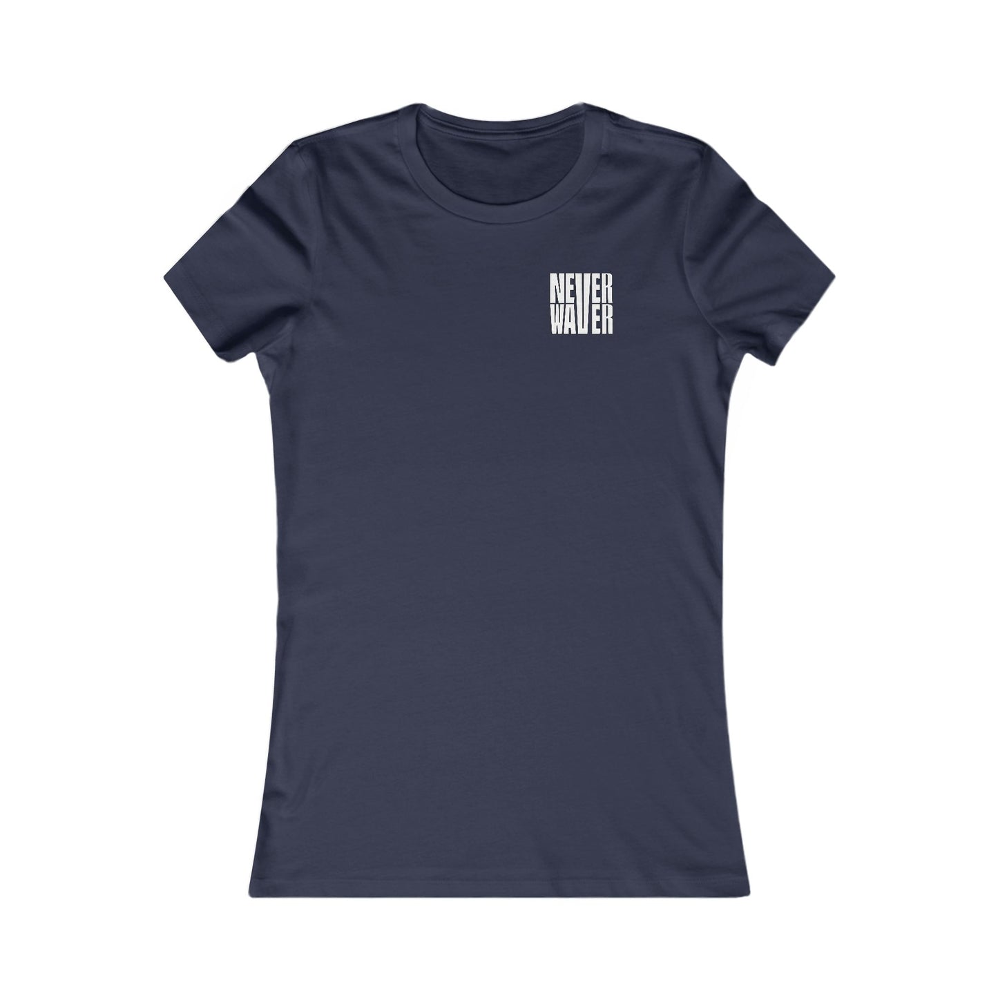 Never Waver I Don't Ride on the Crazy Train I Drive It Women's Favorite Tee