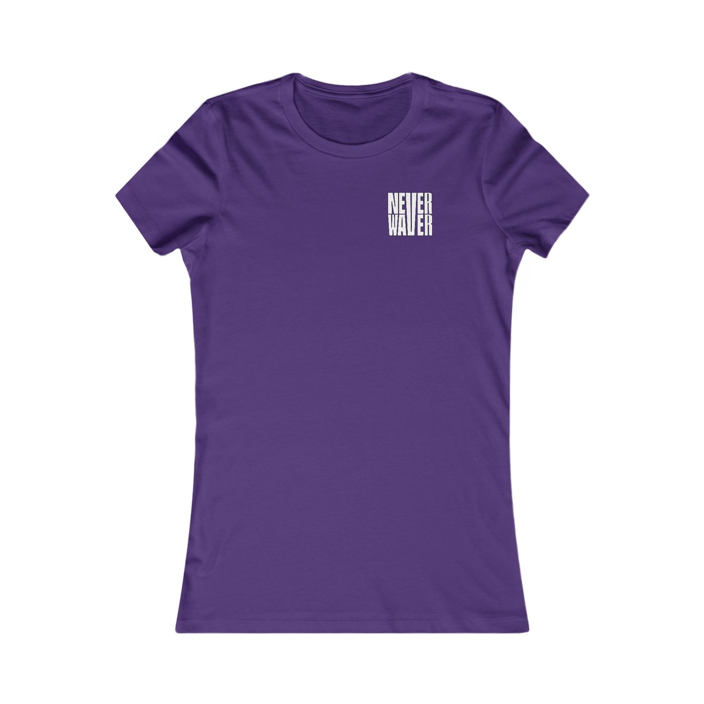 Never Waver I Don't Ride on the Crazy Train I Drive It Women's Favorite Tee